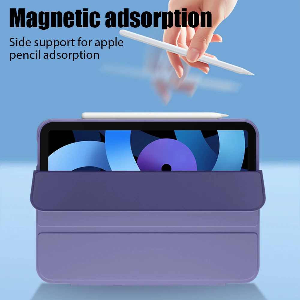 حافظة لجهاز iPad Pro 11 13 12.9 12 9 M4 M3 2025 A16 10th 10.9 Generation Funda لجهاز iPad Air 5 4 3 2 9th 8th 7th 10.2 Mini 6 7 Cover