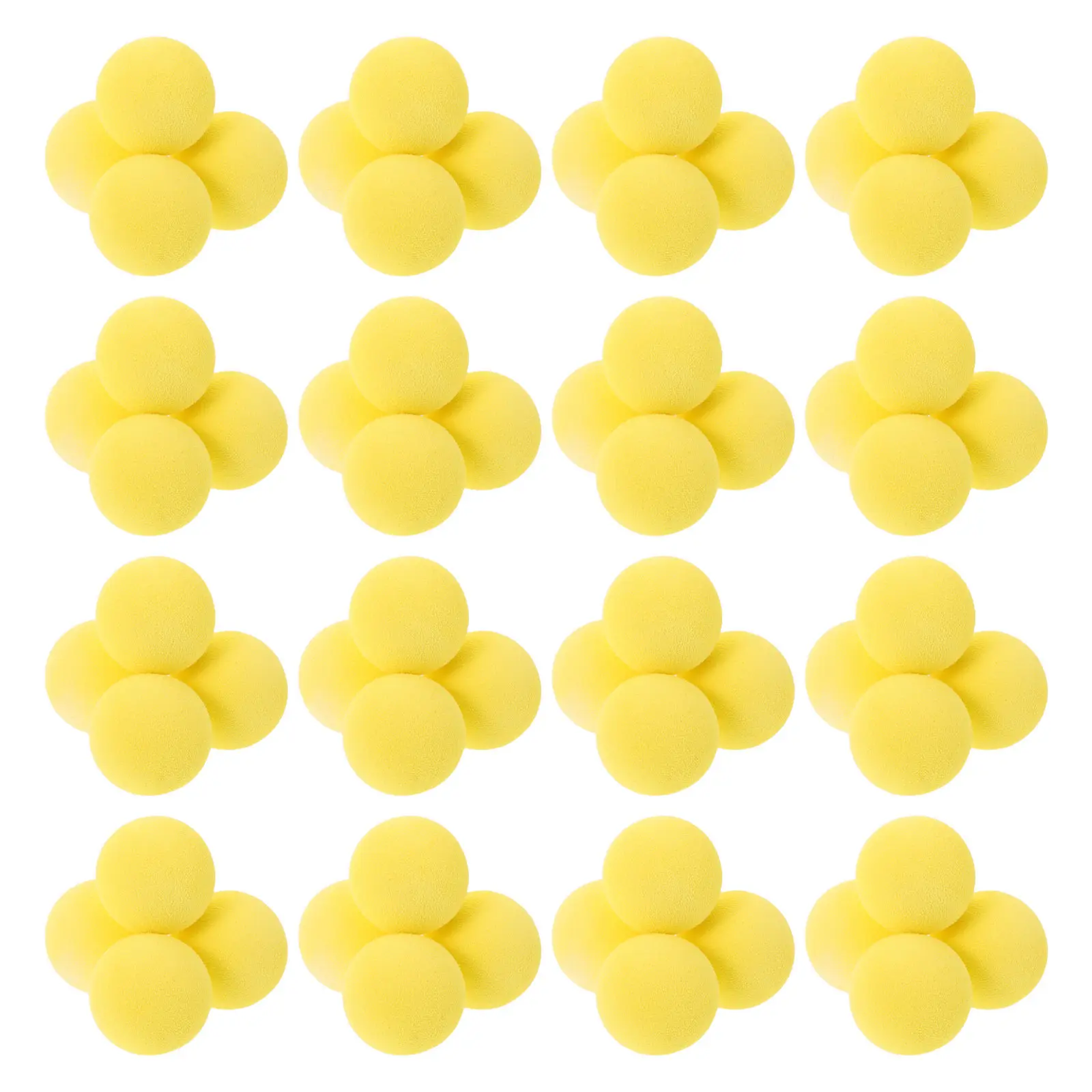 100Pcs Eva Soft Foam Balls 3Cm Lightweight Sponge Bullets Refill Mini Volleyball Game Chuck It Balls Foam