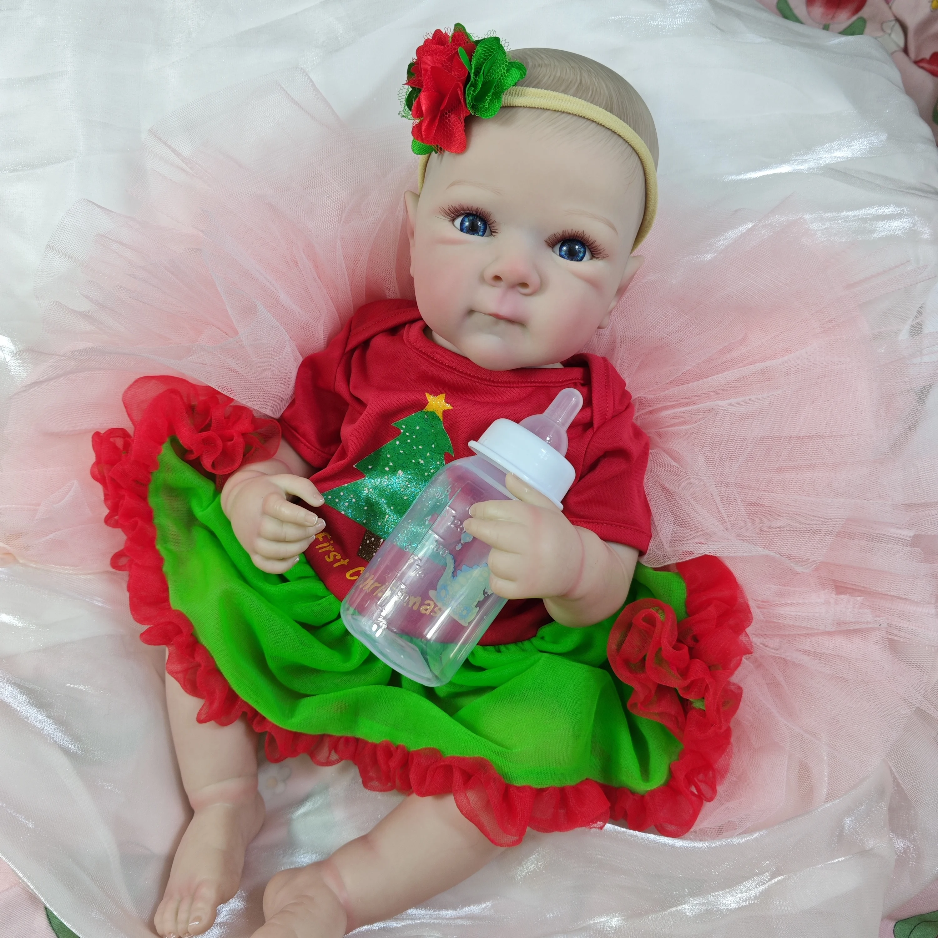 18 pollici adorabile bambola rinata Bettie Girl realistica pelle dipinta 3D arte da collezione bambola rinata regalo giocattolo di natale