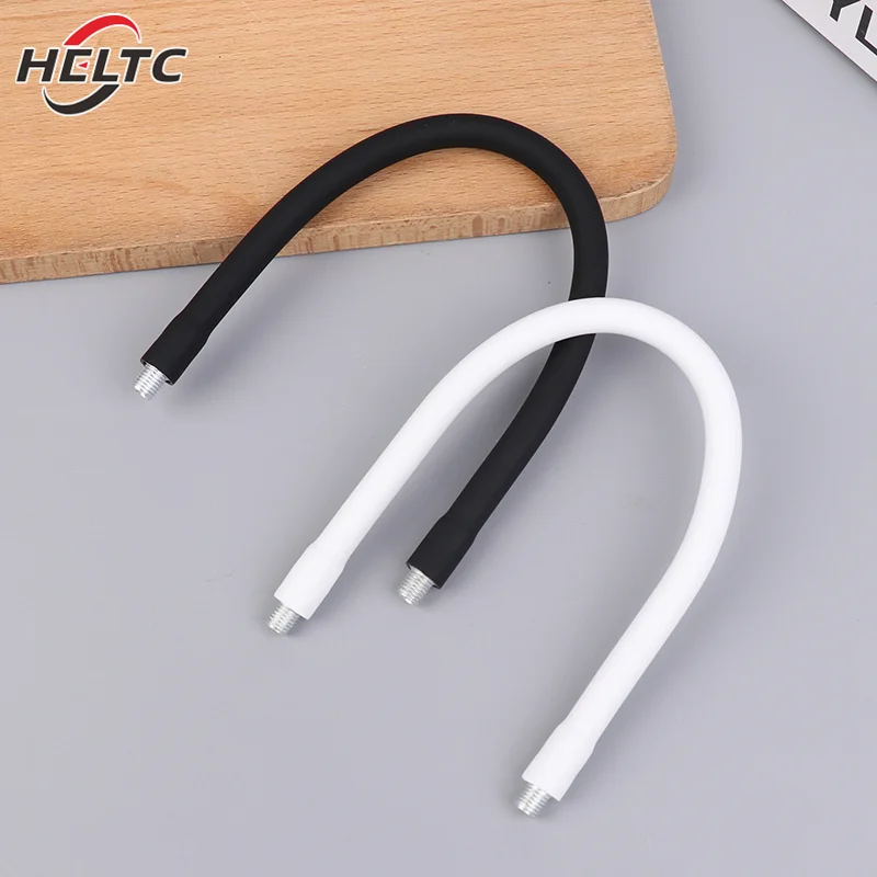 1Pc M6 M8 Male Female Thread Soft Light Flexible Conduit DIY Metal Silicone Gooseneck Hose Bendable Shaping Universal For Lamp