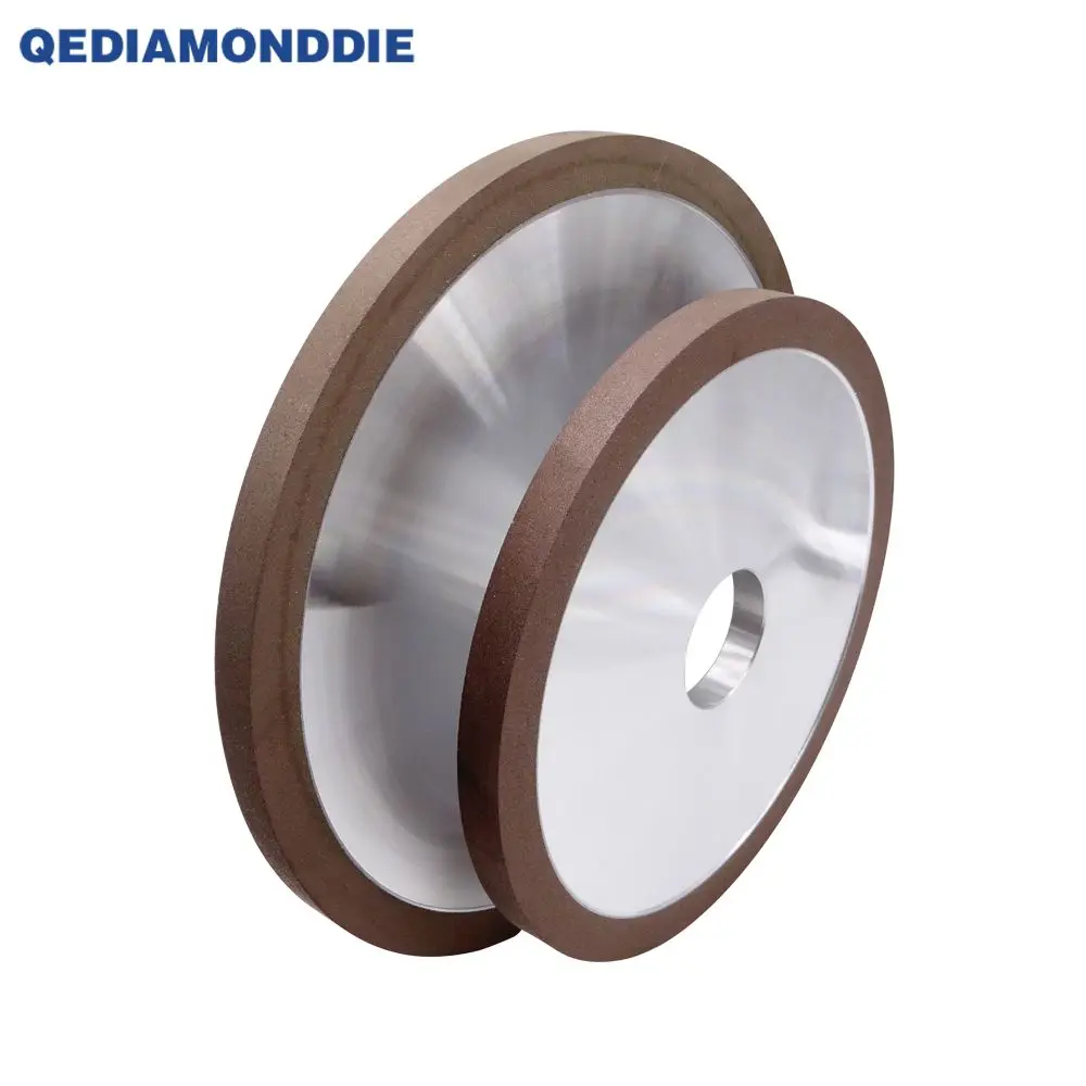 Flat Resin Diamond Grinding Wheel 1A1 For Grinding Tungsten Carbide High Speed Steel