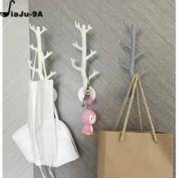 Tree Branch Hook Wall Decor Key Holder Organizer Storage Sticky Hooks Coat Rack Hanger Home Decorative Hooks Home Storage