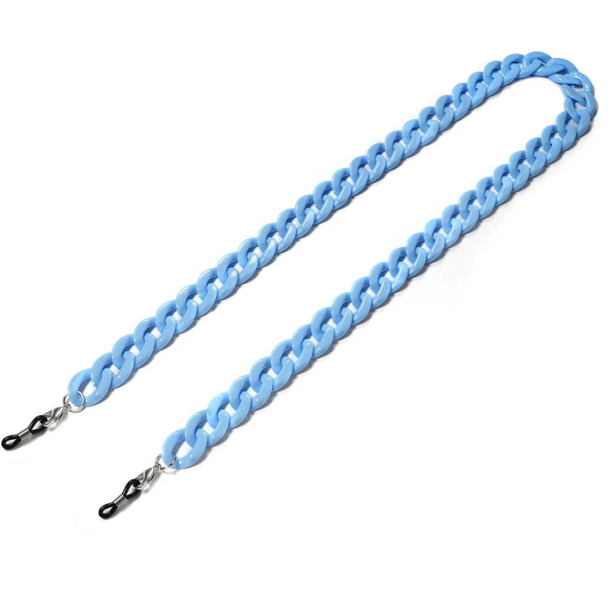 2022 Hitam Rantai Besar untuk Kacamata Masker Rantai Kacamata Akrilik Rantai Kacamata Baca Rantai Pria Wanita