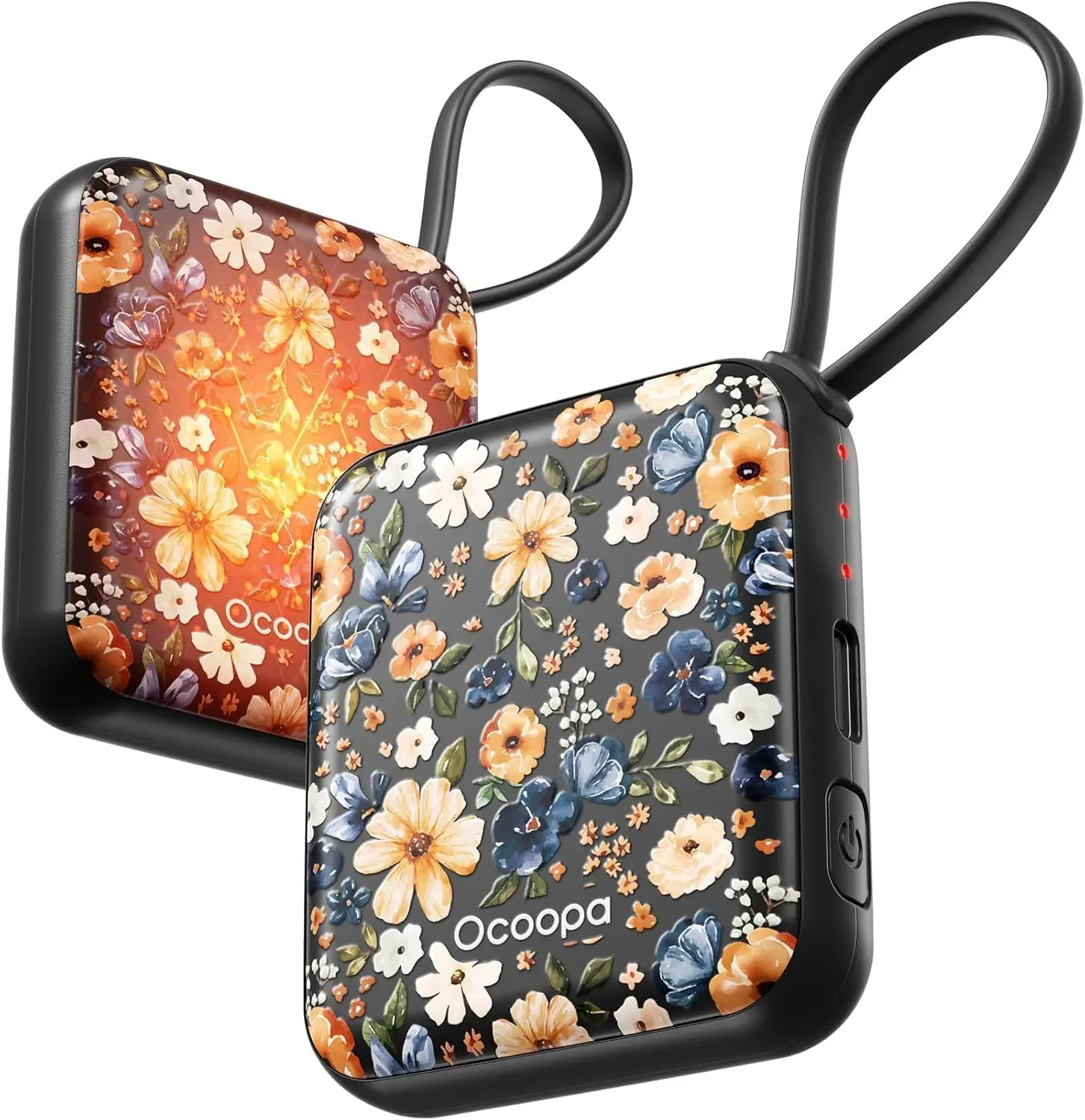 

Slim Rechargeable Hand Warmer, 14Hrs Heat, Smart Temp Control, UL Safety - Perfect for Outdoor & Gifts