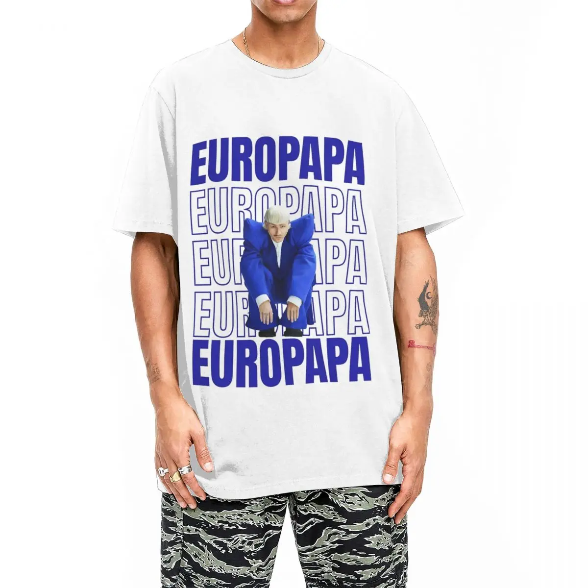 Joost Klein Europapa 2024 magliette uomo donna cotone divertente T-Shirt girocollo T-Shirt manica corta vestiti stampati