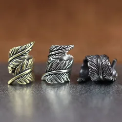 Plume Brass Knife Beads EDC Outdoor DIY Paracord Woven Bracelets Accessories Lanyard Pendants Umbrella Rope Flashlight Hangings