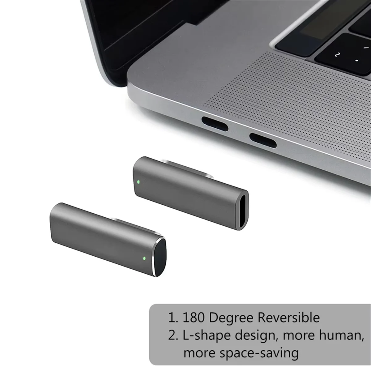 AAAE New 100W 20 PIN MAGNETIC USB C PD Charging Cable Fast Charging 10 Gbps 4K Video @ 60Hz for Pro/Air
