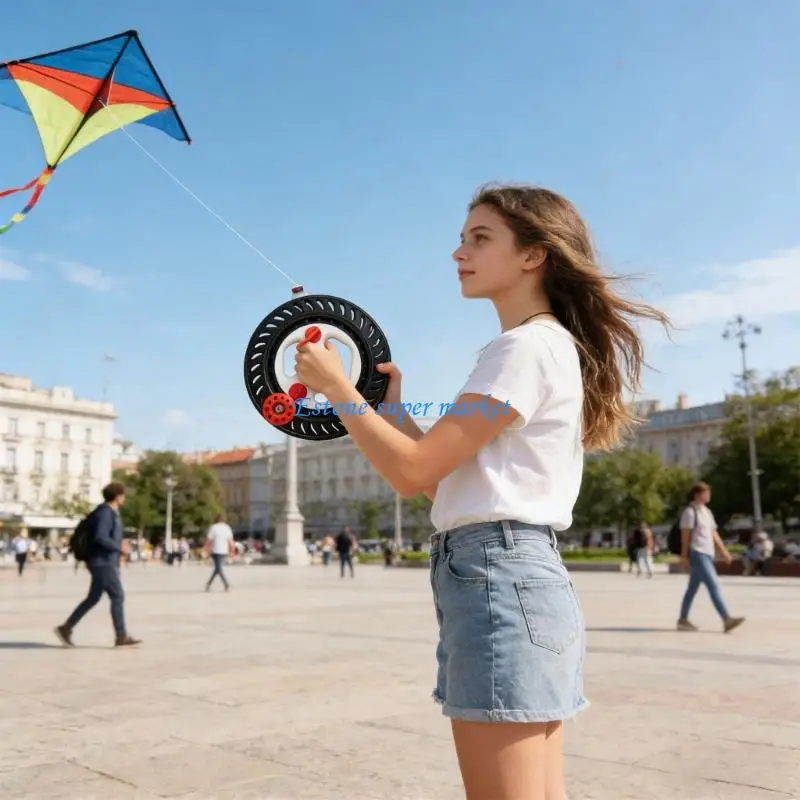 090B Ergonomic Kites Line Spool ABS Plastic For Smooth And Easy Kites Flying String Spool for Women and Men