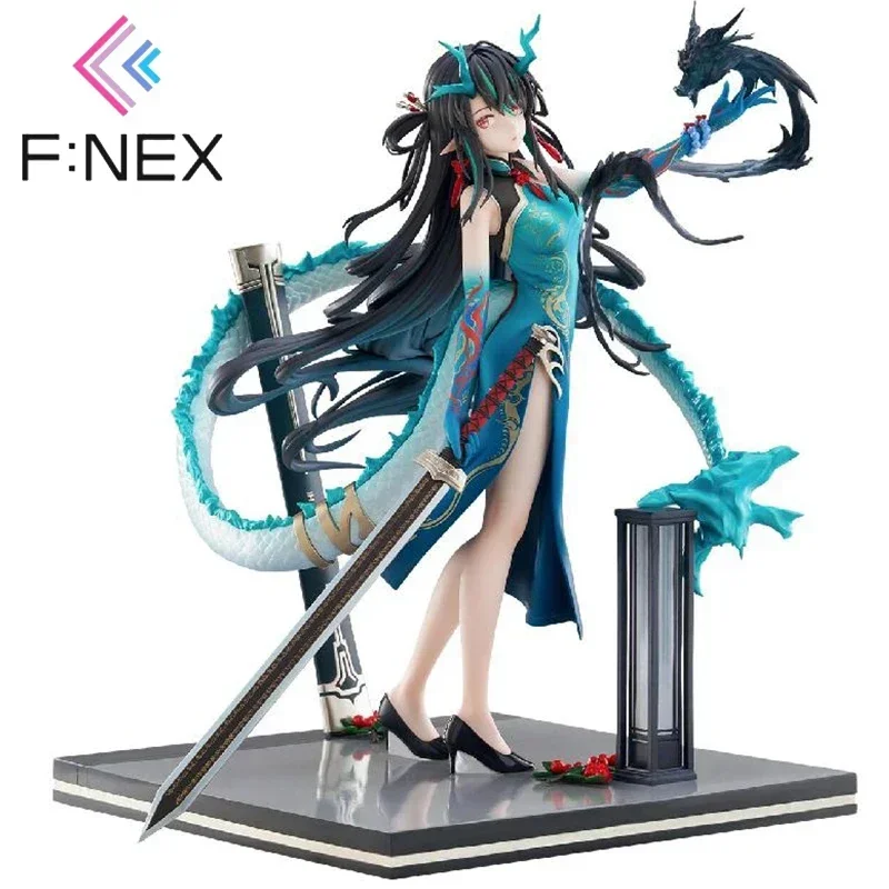 Action Figure anime da collezione F:NEX Arknights Dusk Lit Figurine Ornamento Giocattolo Polvere sporca e fumo