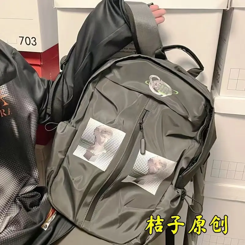 Backpack Nylon 2026 New Fashion Spring Summer Renaissance High-Capacity Bags Unisex School Bag