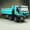 8x8 RC 트럭 1/14 스케일 유압 RC 덤프 트럭 금속 시뮬레이션 엔지니어링 RC 자동차 모델 빛과 사운드 시스템 모델 장난감 3