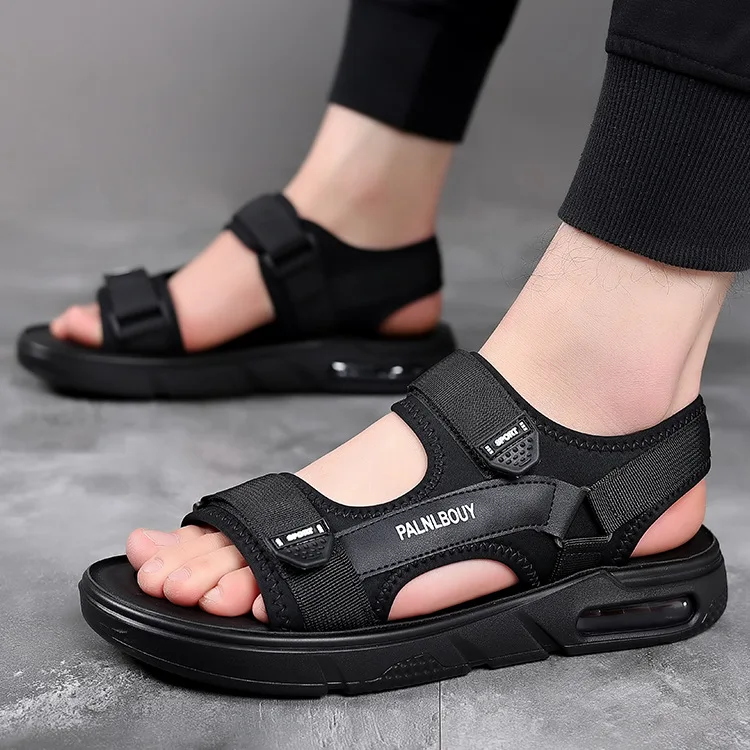 Sandals Men Summer Casual Sport Beach Shoes Fashion Non-slip Breathable Shoes Male Platform Outdoor Comforty Trend Slides 2023