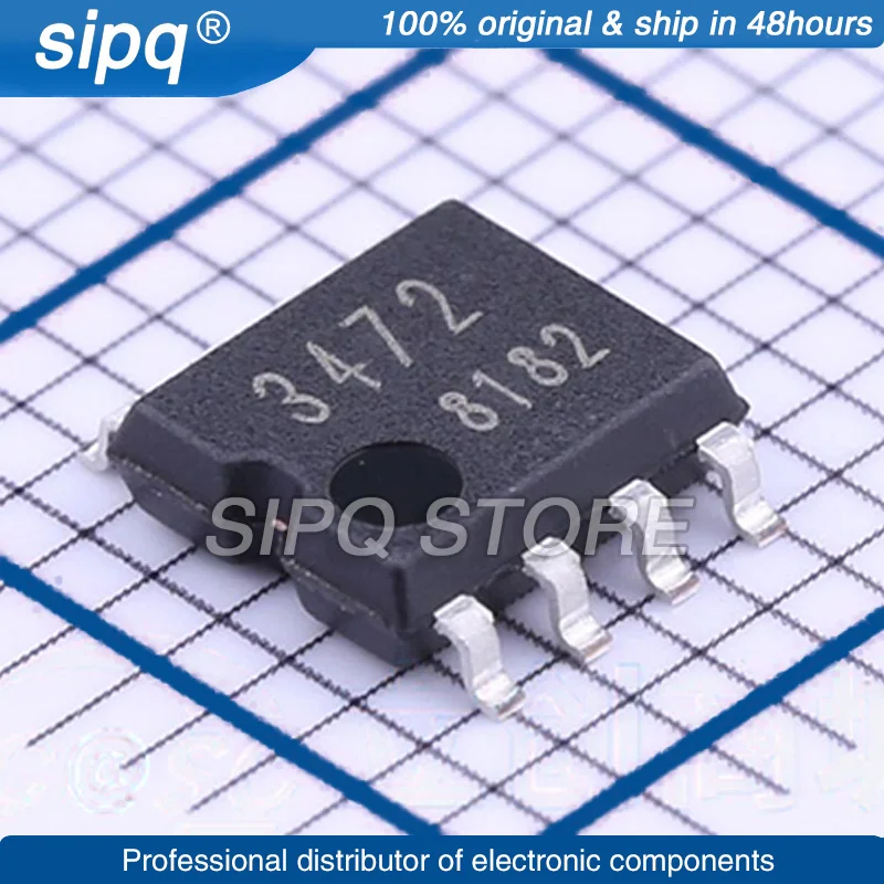 10PCS/LOT BA3472F-E2 BA3472F SOP-8 Marking:3472 Brand New and Original In Stock Authentic Product