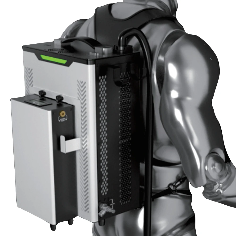 

300W Backpack Pulse Laser Cleaning Machine High Speed Removal Metal Rust Paint