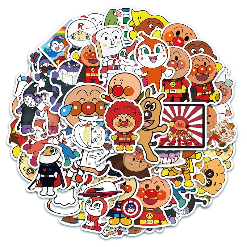 50PCS Cartoon Super-man Graffiti Fun Stickers DIY Notebook Water Cup Luggage Skateboard Waterproof image 2