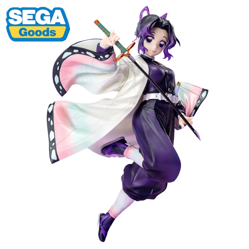 

Оригинальный Kochou Shinobu Demon Slayer SEGA Luminasta аниме фигурка ПВХ Коллекционные украшения в штучной упаковке модель куклы игрушка для подарка