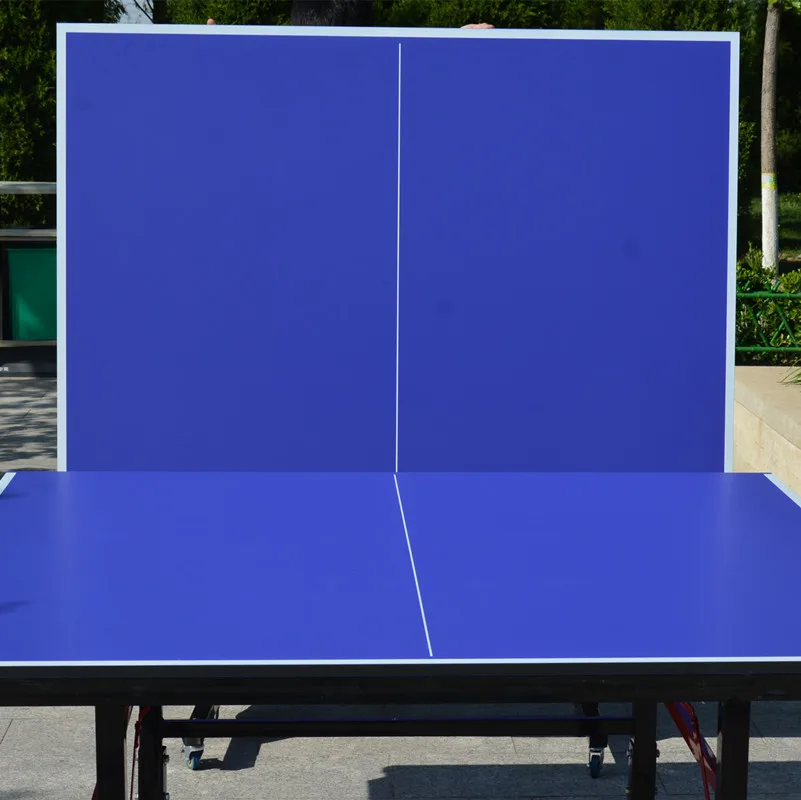 2027 Factory Direct Table Tennis Table With Foldable and Movable Wheels Full Size Competitive Prices Pingpong Table