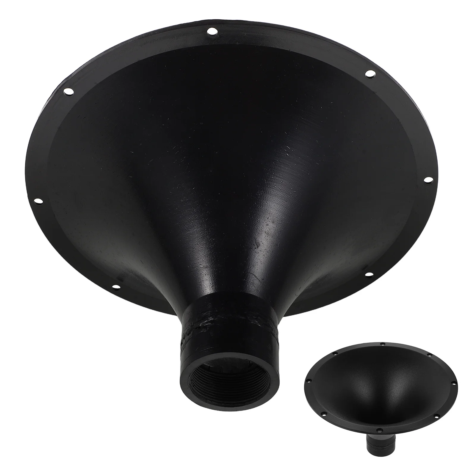 

8 Inch Speaker Horn Tweeter Adapter Screw on Plastic Audio Horn Loudspeaker Replacement for Stage Conference Room Outdoor