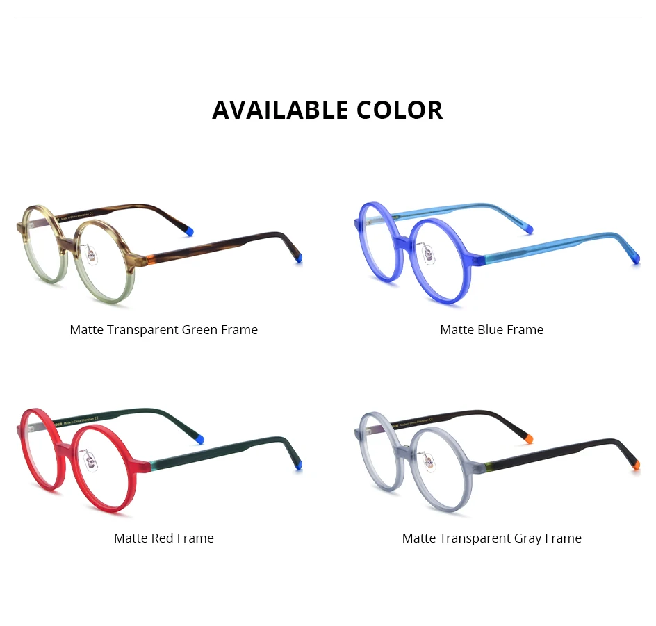 HEPIDEM Acetat Brille Rahmen Männer Marke Designer Runde Frauen Nerd Brillen japanische handgemachte Brille Vintage Brillen 9158 – Detail 19