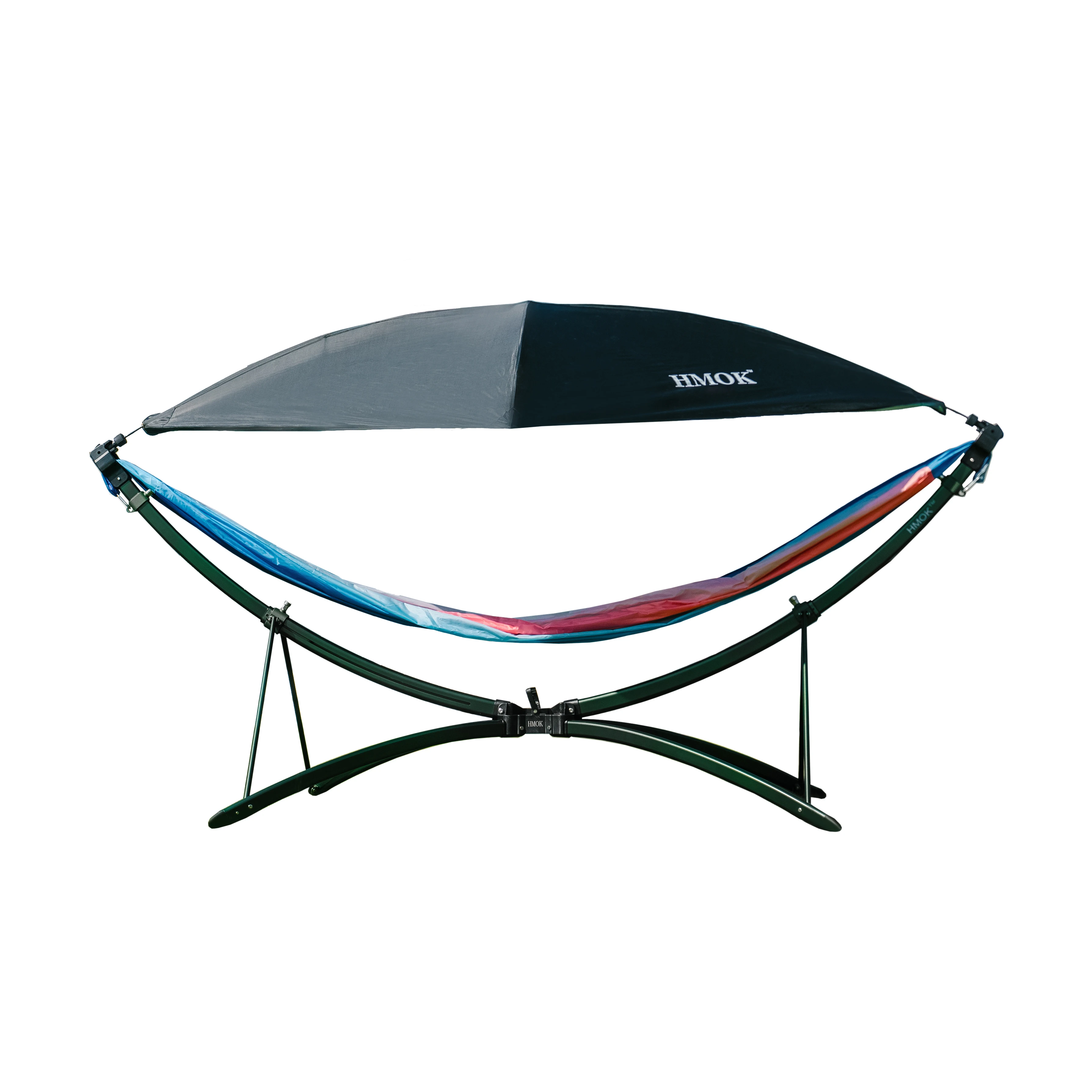 Ibestgol New Outdoor Portable Folding Nylon Camping Hiking Hammock for 1-2 Person All Seasons 250kg Capacity 60-69ft Length