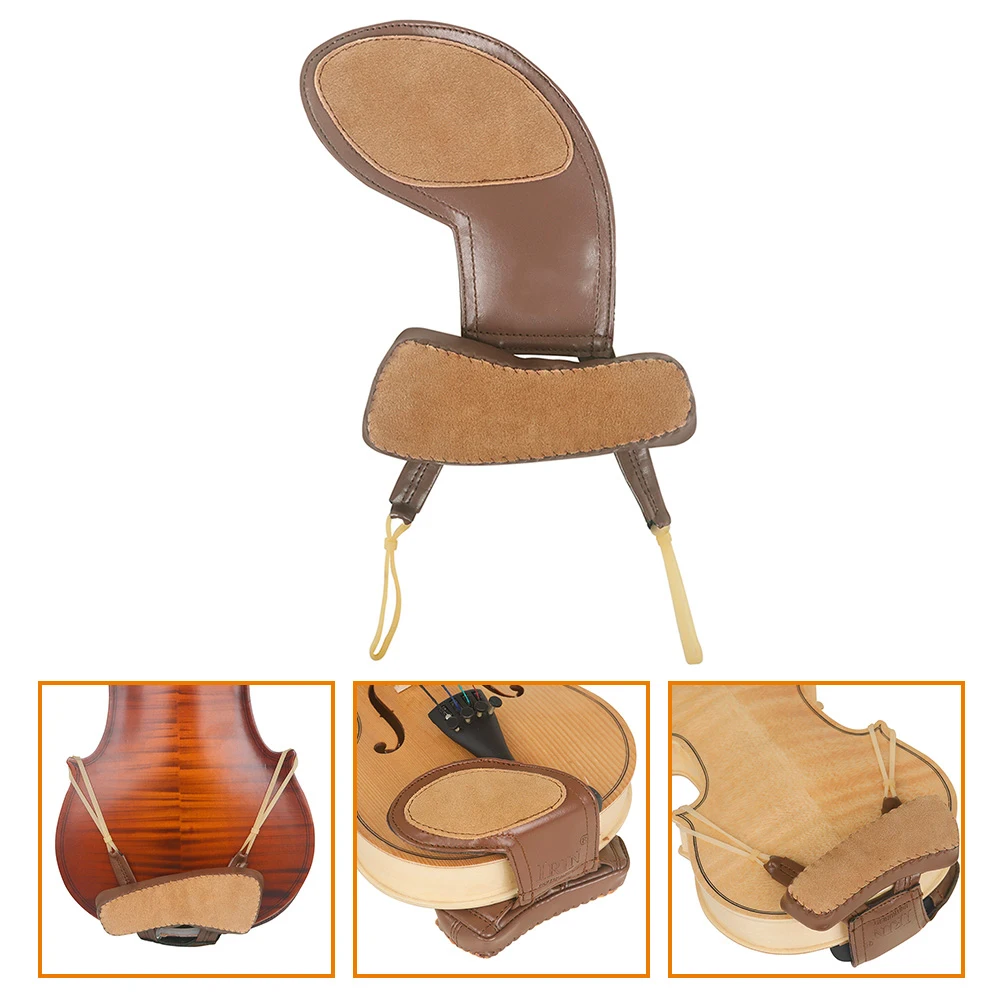 

Violin Rest Pad Sheepskin Cushion Cheek Ergonomic Design Chin Rest Pad 1 8 for 1 16 1 8 Size Small Medium