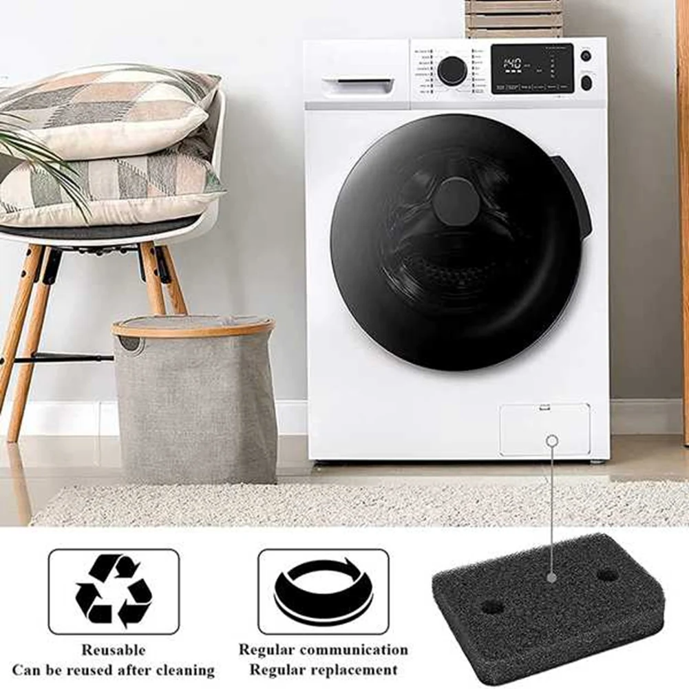 Kits de filtro de espuma para secador de esgoto para Miele 9164761   Secador da bomba de calor do secador, filtro condensado da fiapos do secador da esteira do filtro da esponja