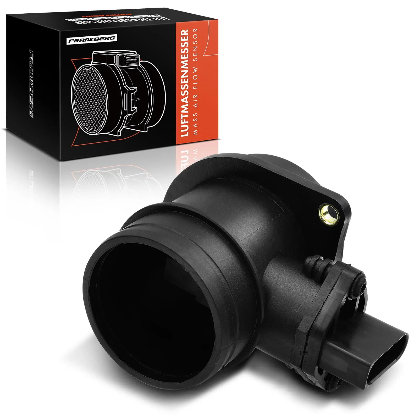 Frankberg 1x luchtmassameter voor VW Lupo 6E1 6X1 New Beetle 1C1 9C1 1Y7 1.2L 1.8L 2.0L 1998-2010 0280218003 8ET009142-711