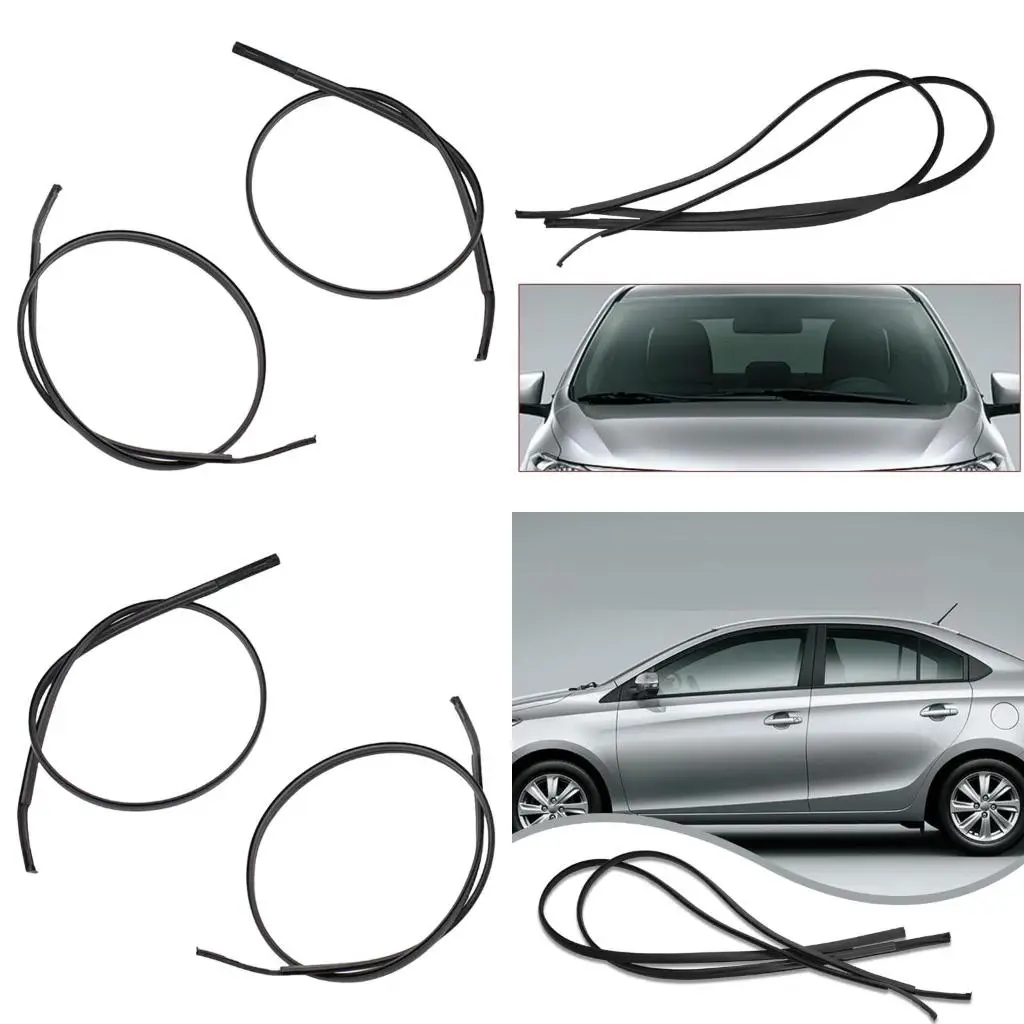 

Automotive Accessories for 2006-2012 Roof Drip Finish Moulding Replace 75551-0D110 75552-0D050 Roof Drip Moulding