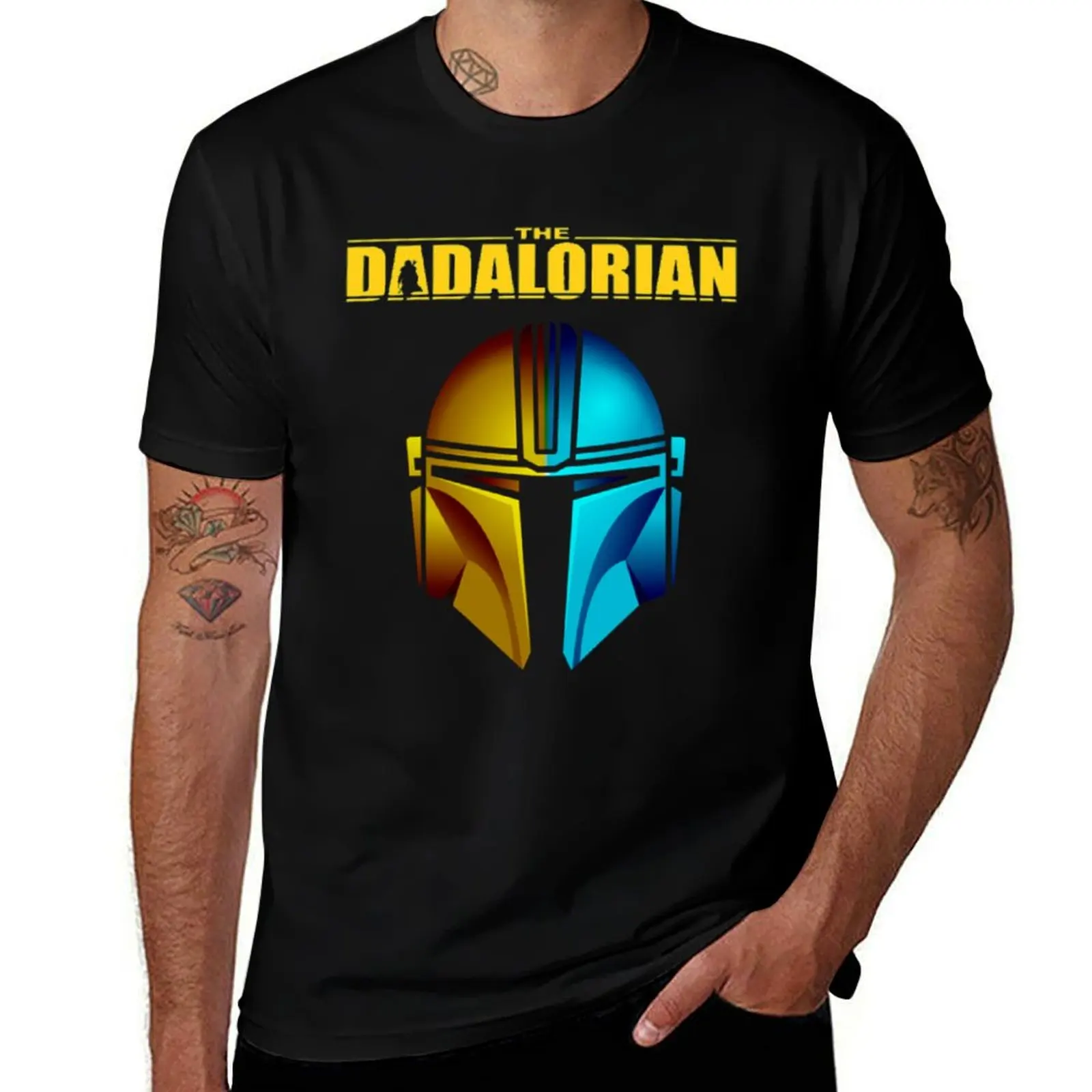 

The Dadalorian Father's Day Mens Idea Tees Gift T-Shirt t shirts for man cotton funny essential t shirt T-Shirt