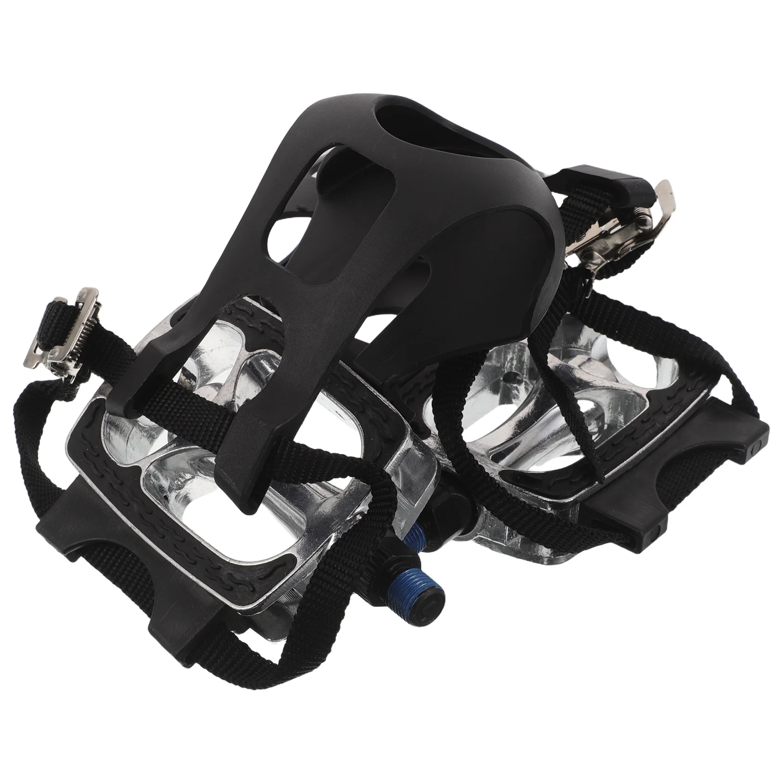 

2Pcs Non-Slip Bike Pedals Replacement for Stationary Exercise Bike - Wide Platform Fitness Pedal with Anti-Skid Surface Home Gym