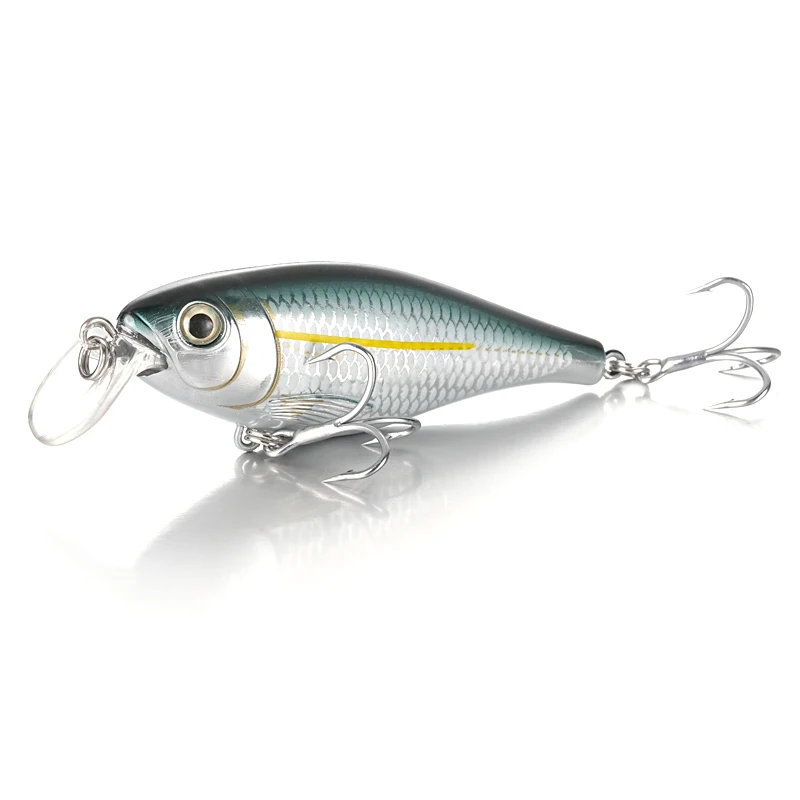 JERKBAIT Fishing Lure Jerk bait 75mm 12.5g Minnow Floating Artificial Hard Bait For Bass Pike Club