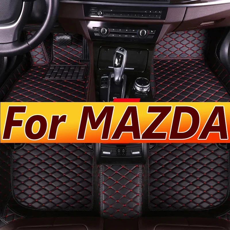 Car Floor Mats For  MAZDA M6 Atenza RX8 RX-7 Tribute millenia Mazda 8 VERISA Car Accessories