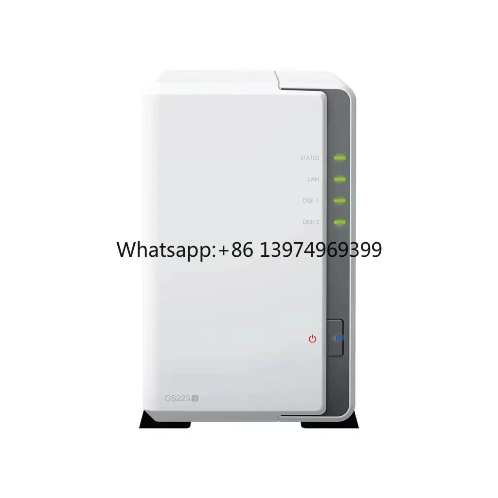 New  Ds223j Quad Core1.4 GHz DDR4 512MB  Private Cloud NAS Server 2 Bay DiskStation Networking Storage