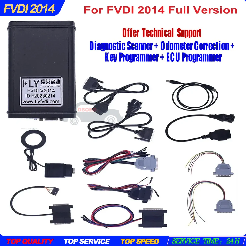 New Original FVDI 2014 ABRITES Commander FVDI 2014 FULL 18 VERSION Activated Diagnostic Scanner