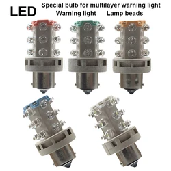 Bombilla LED de advertencia para lámpara de paja, 1 piezas, 12V, 24V, 110V, 220V, B15