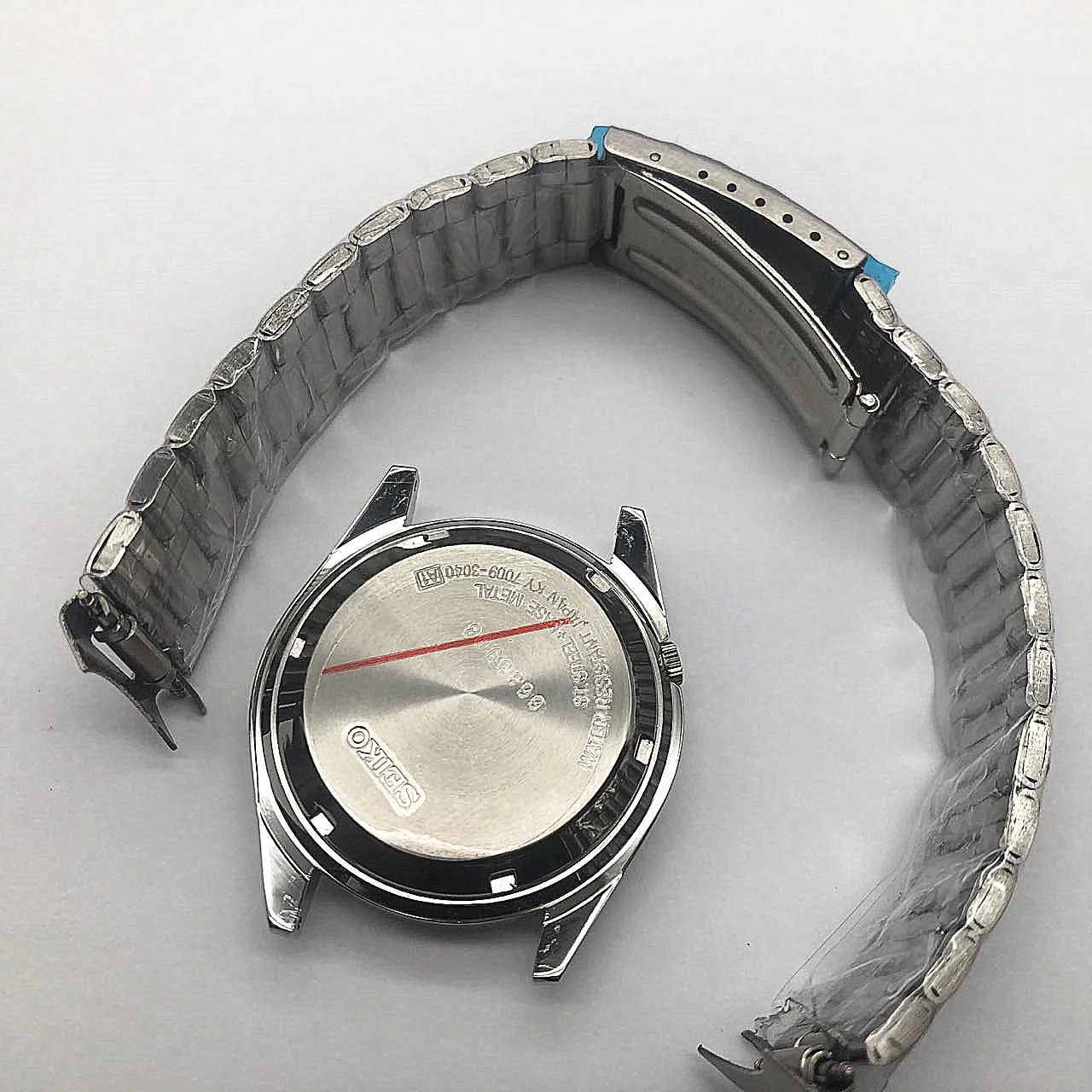 Watch accessories Seiko all-steel case with sapphire mirror, suitable for 7S26 7S36 movement assembled into a watch