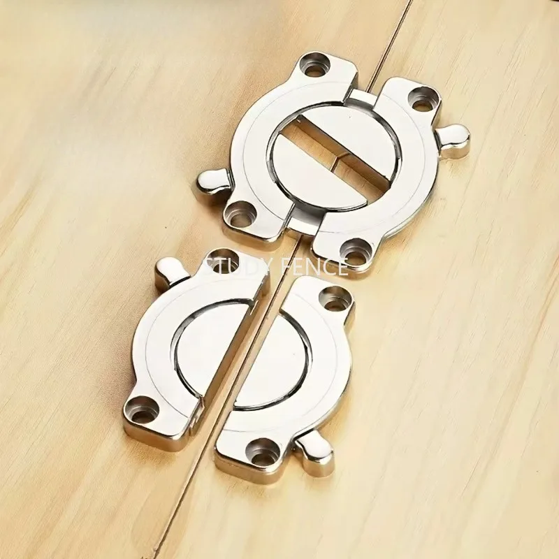 1pc Zinc Alloy Desktop Connector Furniture Connector Cabinet Desktop Splicing Tool Hardware Accessories Table Linking Tool