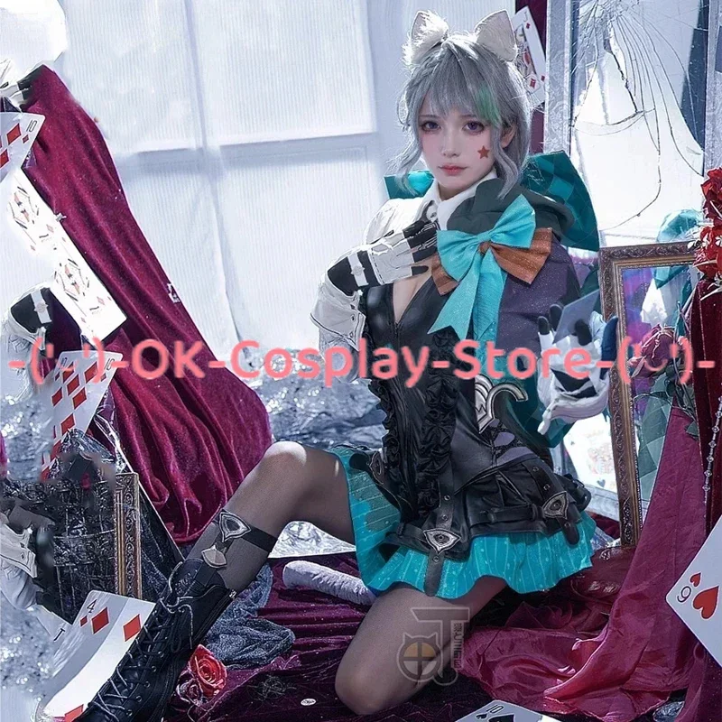 

Линетт Косплей Костюм Игра Genshin Impact Косплей Костюм Вечернее Платье Одежда Ведьмы Хэллоуин Карнавальная Униформа На Заказ