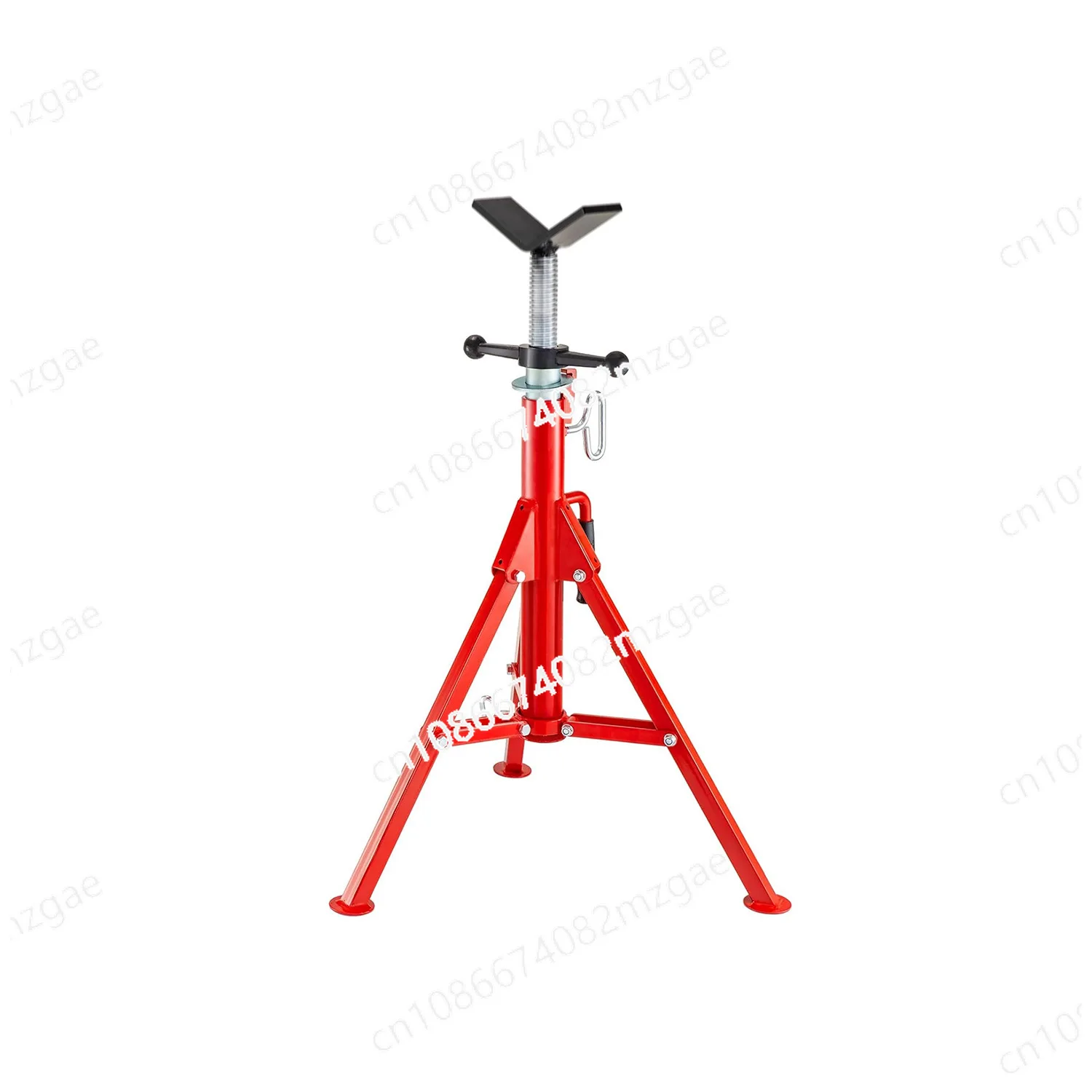 Pipe Bench Vice with Legs Three Legs Pipe Carrier Pipe Tool Adjustable Bracket Gantry Pliers