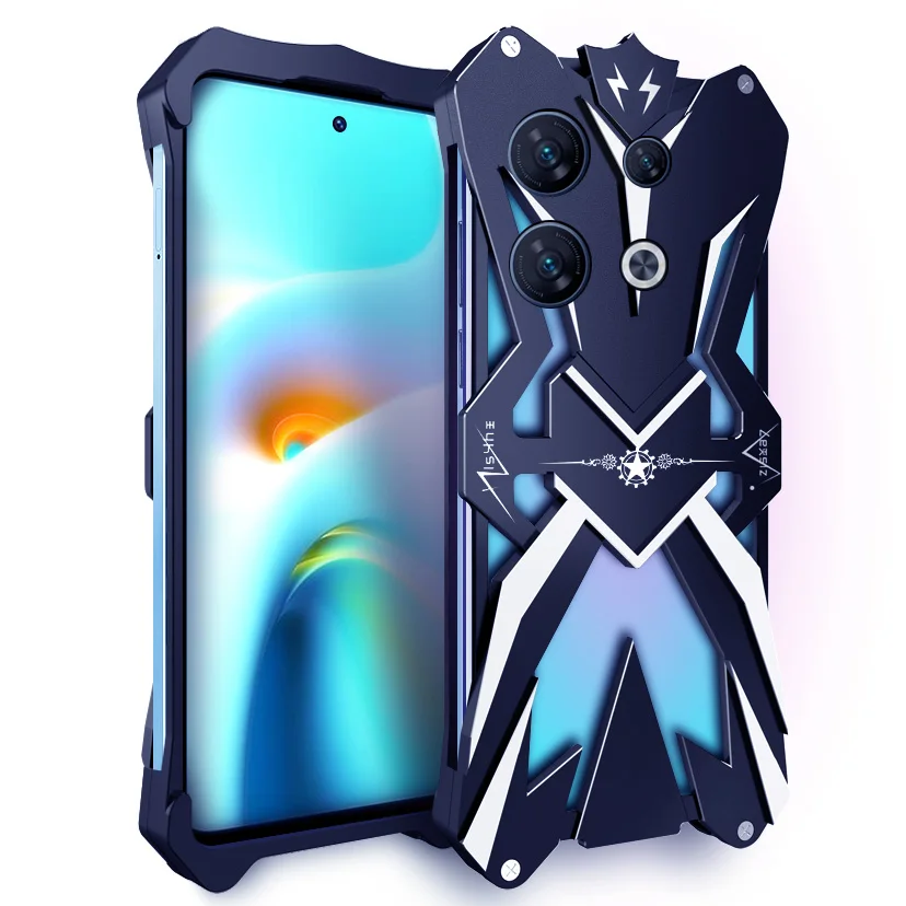 Powerful Metal Armor Aluminum Shockproof Case For infinix GT 20 10 Pro / Note 40 Pro + 5G/Note 40 4G/Note 30Pro VIP/Zero 30 5G