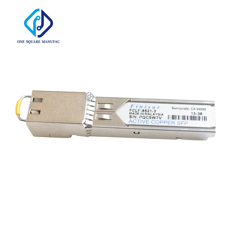 

FINISAR FCLF-8521-3 1.25G 850nm 300M FCMJ-8521-3 SFP-T RJ45 1000BASE-T Multimode Fiber Optical Module Transceiver