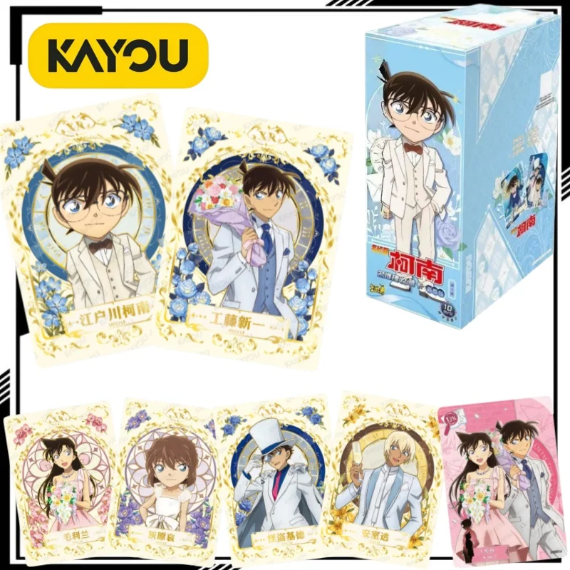 KAYOU Officiel Detective Conan Insight Pack Cinquième Édition Carte à Collectionner Jimmy Kudo Marchandise Anime Cadeau de Fêtes