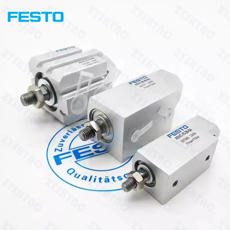 FESTO krátký hladit vzduch cylindr ADVC/AEVC-63-50-40-20-16-15-10-6-5-I-P-A-P-A ADVC/AEVC-12-16-10-5-10-20-25-32-40-50-63-5-I-A-P-A