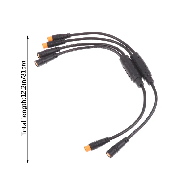 

Датчик сигнала электронного велосипеда, водонепроницаемый Y-образный разветвитель 1T2, 3-контактный разъем, кабели, датчик для электрического скутера BAFANG, детали велосипедного шнура