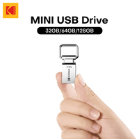 KODAK K112 Mini USB Flash Drive USB2.0 Pen Memory Drive 32GB 64GB128GB U Disk USB2.0 Portable Memory for Car PC