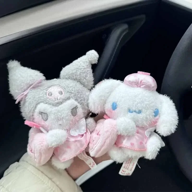 Sanrios Angel Cinnamoroll My Melody Kuromi HelloKittys Car Seat Belt Cover Shoulder Protectors Auto Turn Signals Wiper Decorate