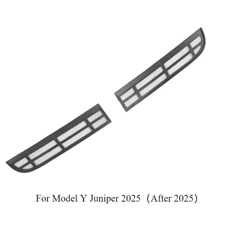 ل تسلا نموذج Y العرعر 2025 2021-2024 الحشرات واقية مدخل الهواء شبكة واقية غطاء مرشح تنفيس كمية شواء اكسسوارات السيارات
