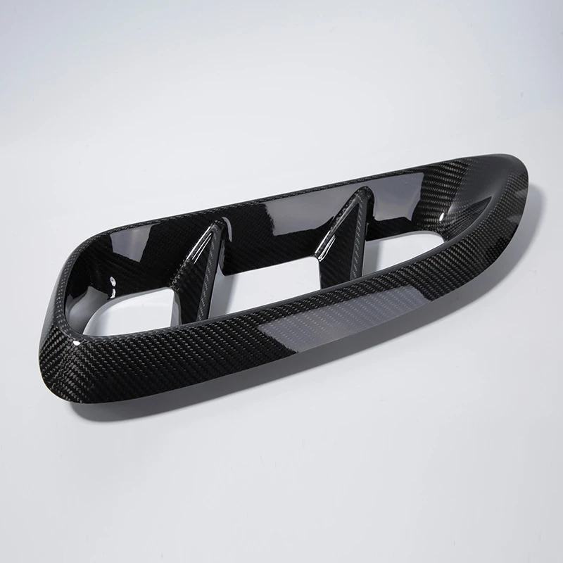 Suitable for 35900.00G Side Outlet Two-Piece Adhesive Dry Carbon Fiber Air Mask Spot Car Accessories