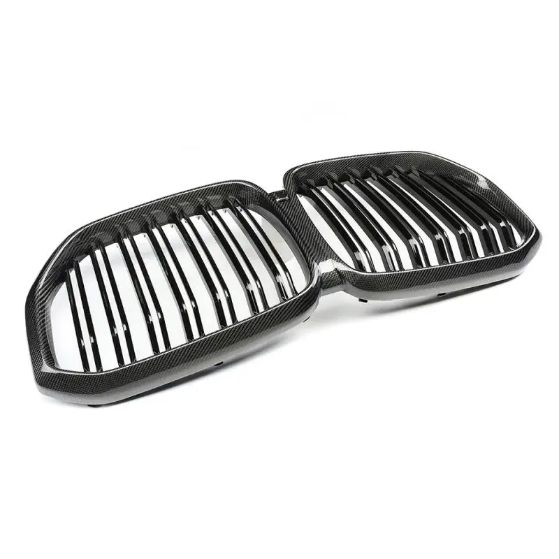 For BMW X5 G05 Sport Body parts Front Bumper Grille Carbon Fiber Dual slots  Front Grid 2019+