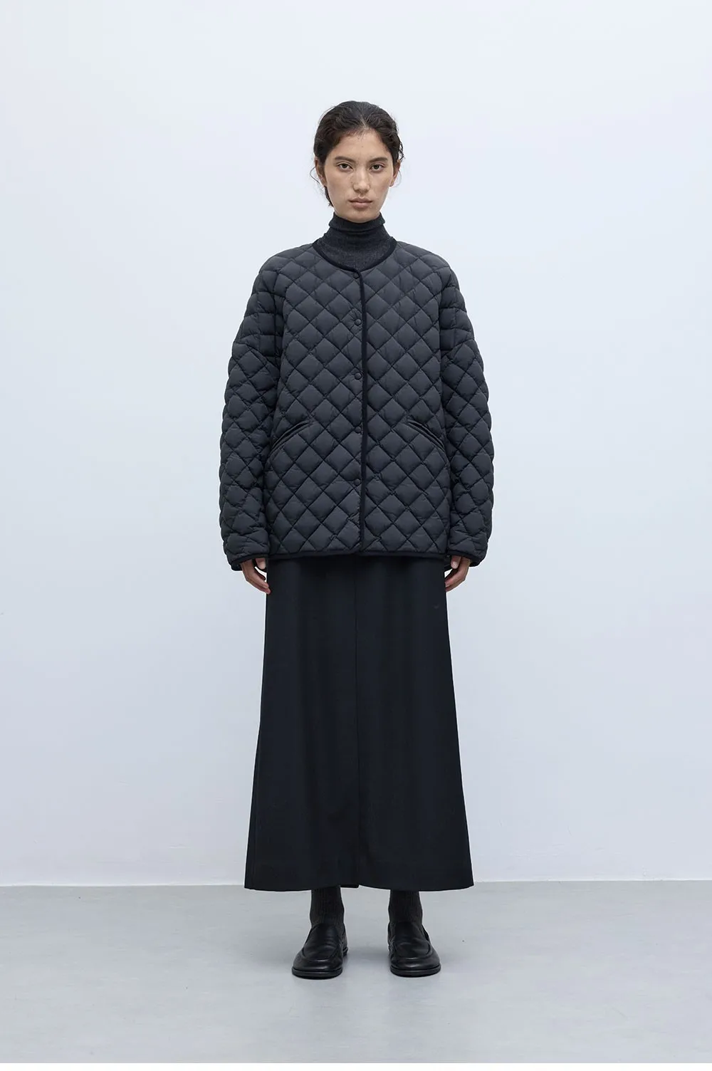 Large-Scale Turtle Back Style 90% White Duck down Lightweight Classic Quilted Pattern down Jacket 2025 Autumn Winter New Top
